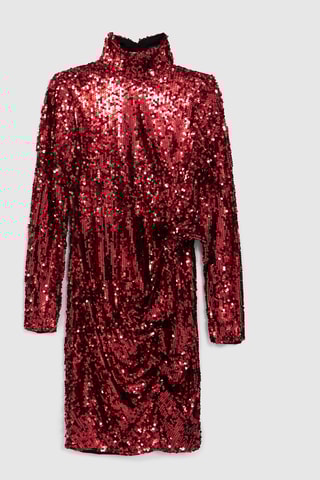 Robe fourreau - Rouge - IKKS