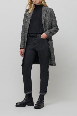 Jean droit taille haute - Gris foncé - IKKS