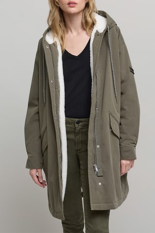 Parka à capuche - Kaki - IKKS