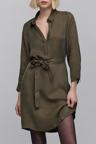 Robe droite - Kaki - IKKS