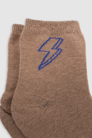 3 paires de chaussettes - Bleu et gris - IKKS