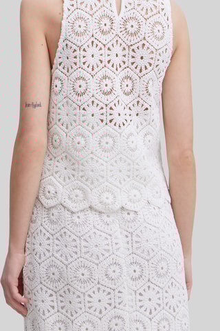 Top sans manches - Blanc - IKKS