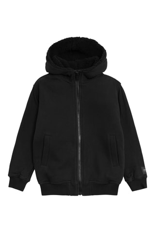 Sweat à capuche - Noir - IKKS