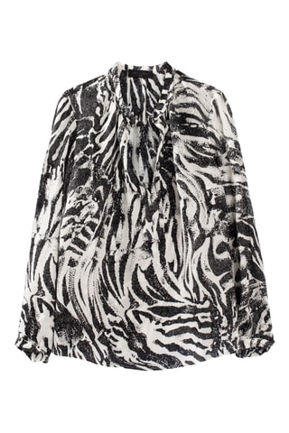 Blouse - Ecru et noir - IKKS