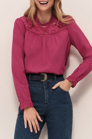 Blouse - Fuchsia  - One Step