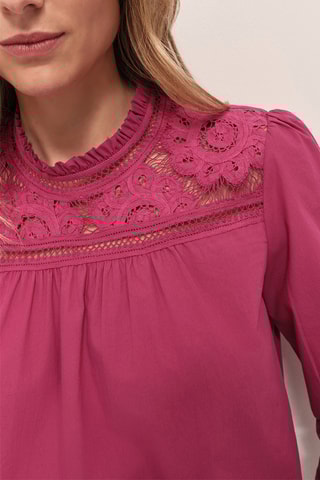 Blouse - Fuchsia  - One Step