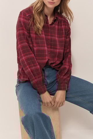 Chemise - Bordeaux  - One Step