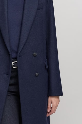 Caban en laine - Bleu marine - IKKS