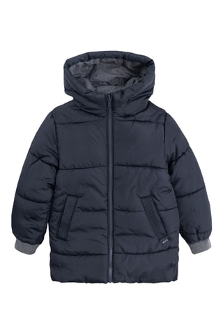 Parka réversible à capuche - Gris et bleu marine - IKKS