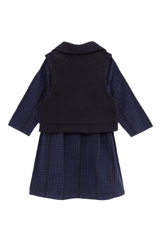 Robe et gilet sans manches - Bleu marine - IKKS