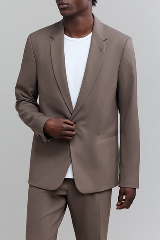 Veste de costume - Marron - IKKS