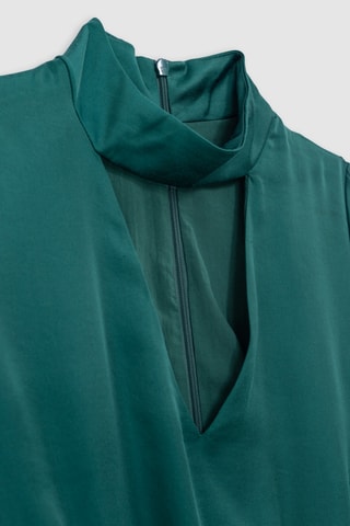 Robe droite - Vert émeraude - IKKS