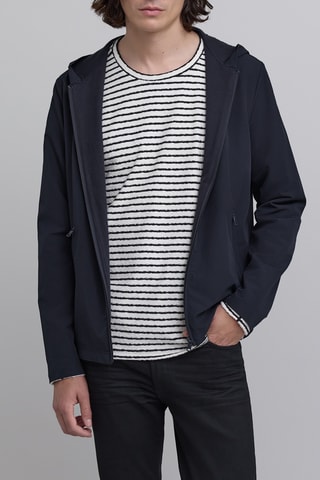 Blouson à capuche - Bleu marine - IKKS