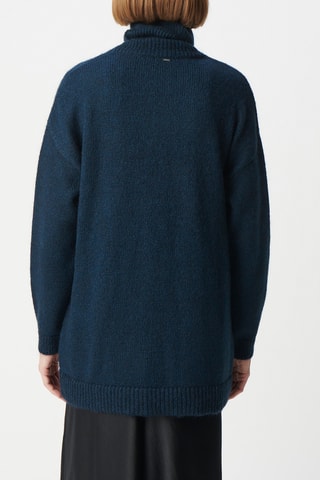 Pull en mohair - Bleu marine - IKKS