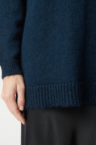 Pull en mohair - Bleu marine - IKKS