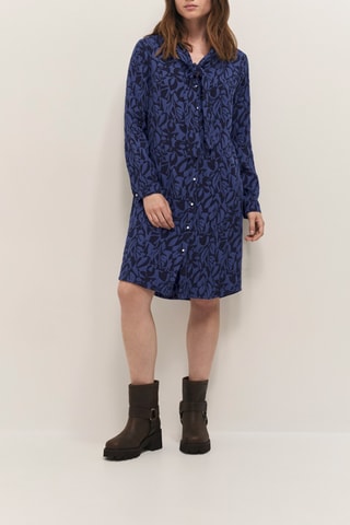 Robe chemise - Bleu  - One Step