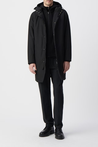 Parka à capuche - Noir - IKKS