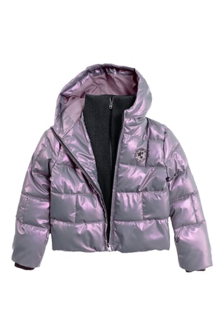 Doudoune à capuche - Lilas - IKKS