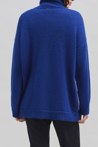 Pull en mohair - Bleu - IKKS