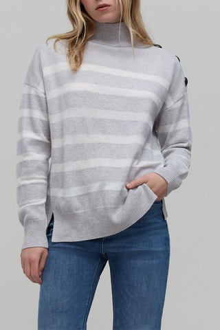 Pull en laine - Gris - IKKS