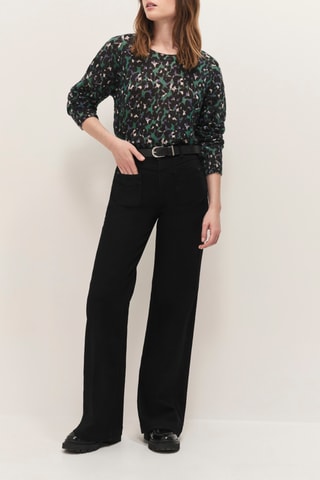 Pull - Vert foncé et noir  - One Step