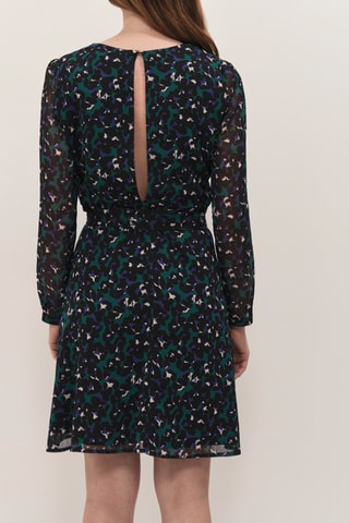 Robe patineuse - Noir et vert  - One Step