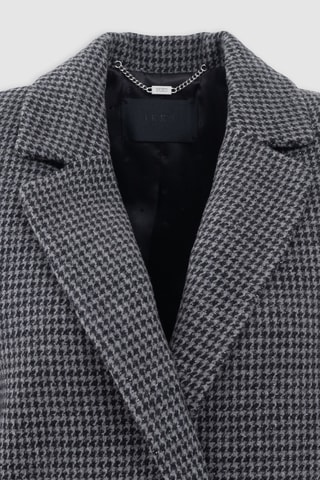 Manteau en laine - Gris et noir - IKKS