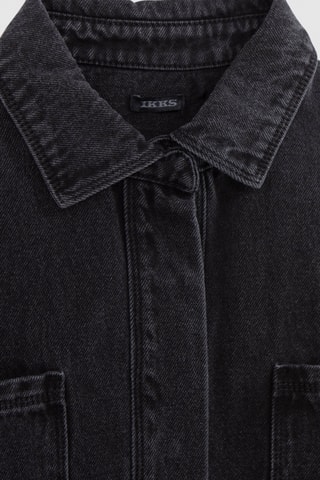 Surchemise en jean - Noir - IKKS