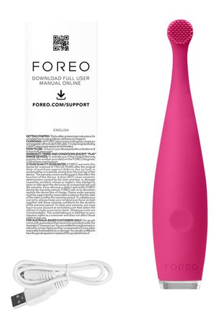 Brosse à dent ISSA baby Strawberry Rose Lion - 0 à 4 ans - Silicone