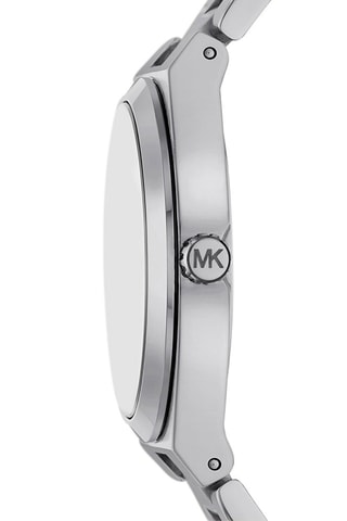 Stalen Quartz Horloge - Zilverkleurig