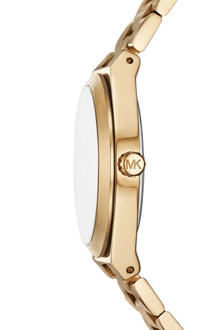 Stalen Quartz Horloge - Goudkleurig