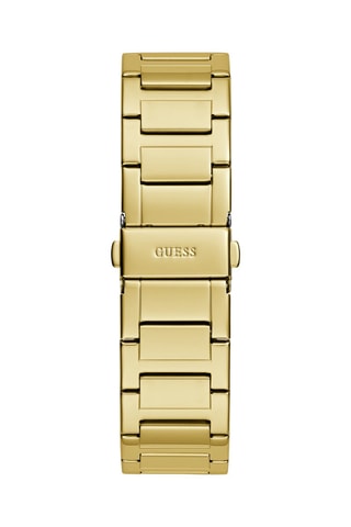 Stalen Quartz Horloge Goudkleurig