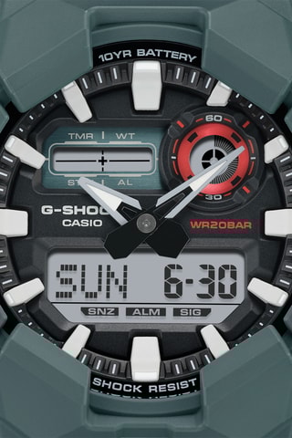 Hars Quartz Horloge - Groen en Zwart