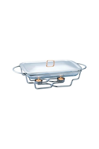 Chauffe-plat en acier inoxydable - 3 l