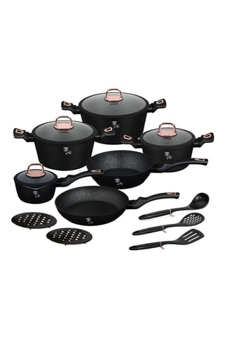 Batterie de cuisine Black Rose - 15 pièces