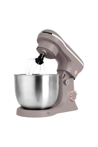 Batteur électrique en acier inoxydable Taupe - 1500 W - 6 vitesses
