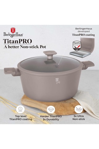 Batterie de cuisine Taupe - 10 pièces