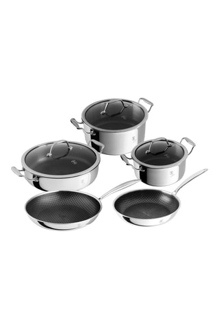 Batterie de cuisine en acier inoxydable Eternal - 8 pièces