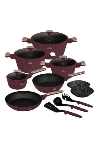 Batterie de cuisine Leonardo Nordic - 15 pièces