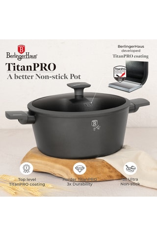 Batterie de cuisine Anthracite – 15 pièces