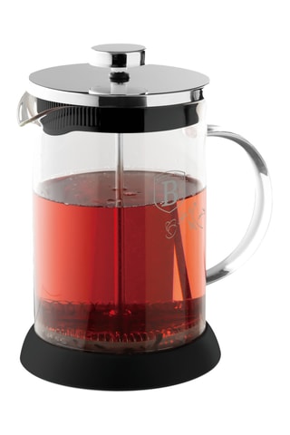 Cafetière à piston en verre borosilicate et acier inoxydable Matte Black – 60 cl