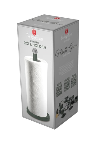 Porte-rouleau en acier inoxydable Matte Green
