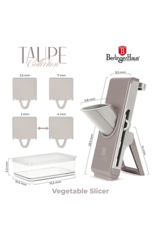 Mandoline en acier inoxydable - 6 pièces