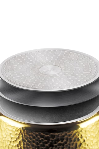 Poêle à frire revêtement marbre Hammered Gold - 26 cm