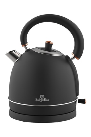 Bouilloire sans fil en acier inoxydable Black Rose - 1,8 l - 2200 W
