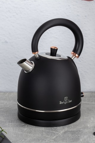 Bouilloire sans fil en acier inoxydable Black Rose - 1,8 l - 2200 W
