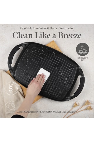Plaque de cuisson Matte Black – 47 x 29 cm