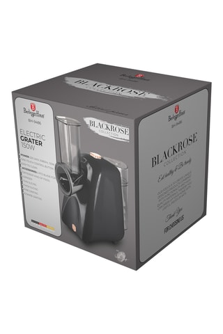 Râpe électrique en acier inoxydable Black Rose - 150 W
