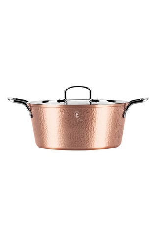 Cocotte revêtement marbre Hammered Copper - 24 cm - 4,1 l