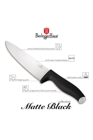Bloc de 5 pièces en acier inoxydable Matte Black